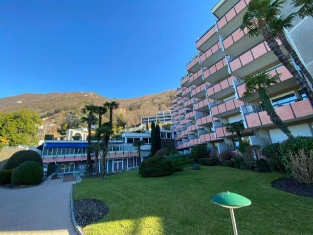 Luganersee, Pool, Strand, Parkplatz, Suite 204 Bissone Kültér fotó